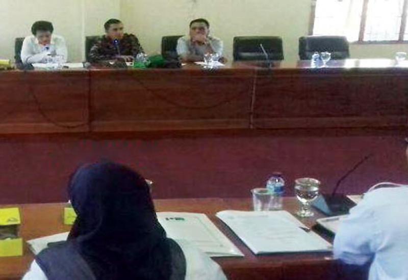 Hearing Komisi III dengan PDAM terkait Ledeng Gratis, Rabu (2/8/2017)