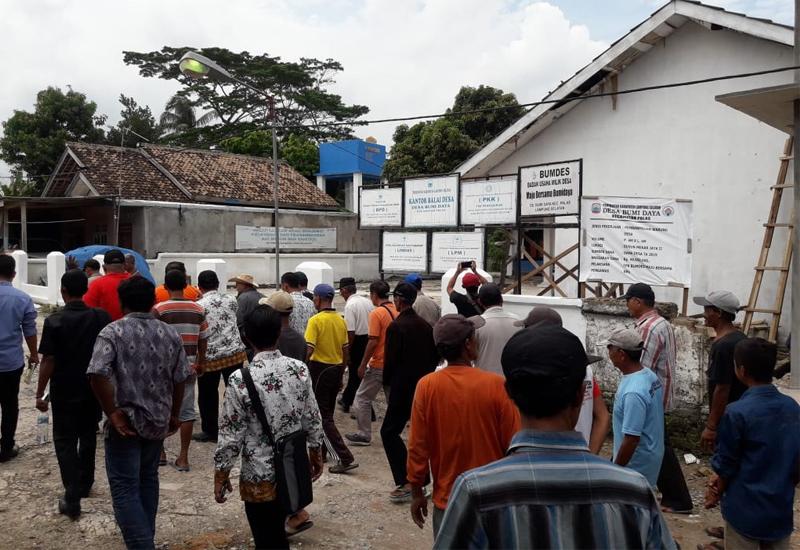 PN Kalianda Lakukan Pemeriksaan Setempat, Terkait Sengketa Lahan