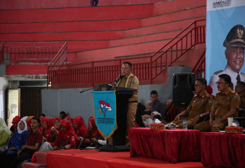 Meriah, Gebyar PAUD Lampung Selatan 2023 Dihadiri Bupati Lamsel dan Bunda PAUD