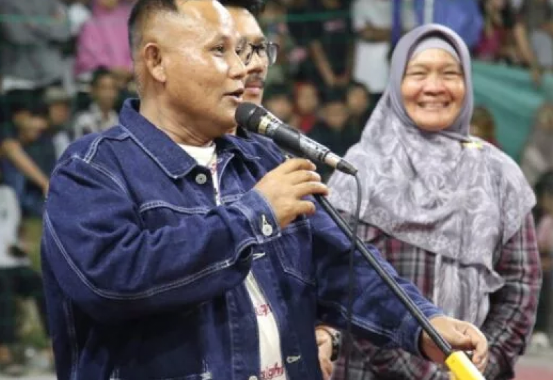 Tournamen Volly Camat Cup 2023 di Palas Resmi Ditutup Oleh Bupati Nanang Ermanto