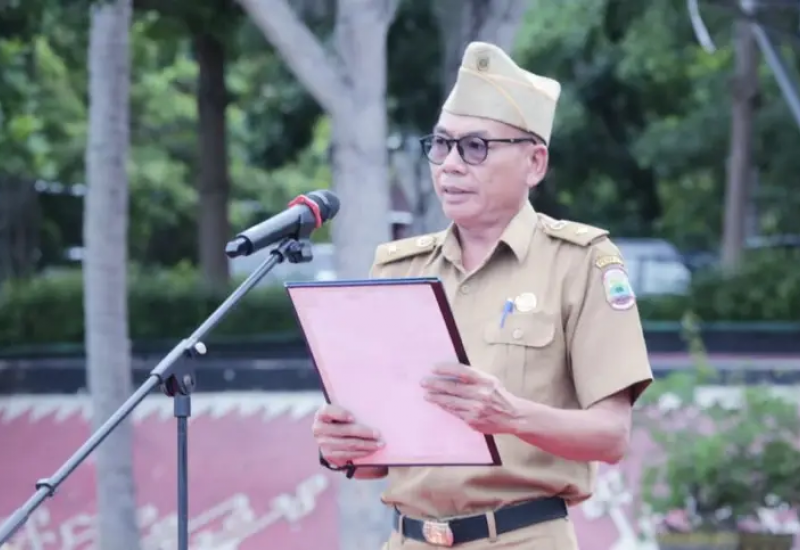 Staf Ahli Bupati Bidang Keuangan Ingatkan Tingkatkan Inovasi Saat Pimpin Apel Mingguan