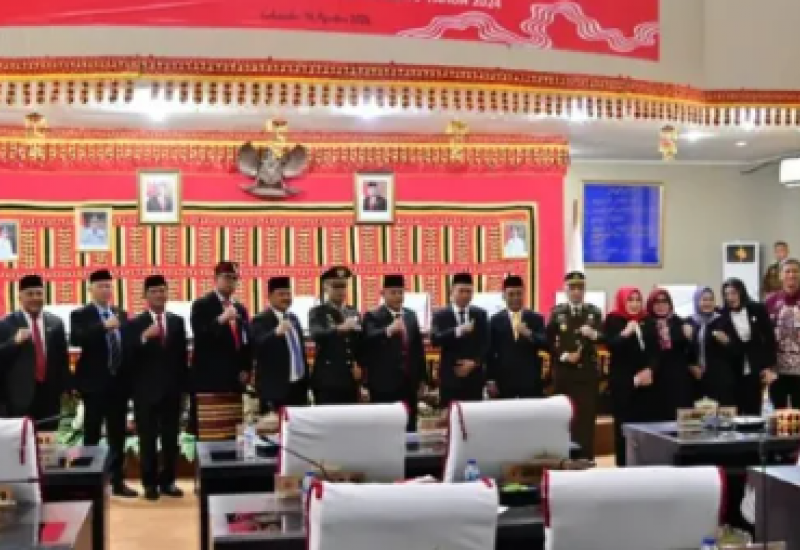 DPRD Lamsel Gelar Paripurna Pidato Kenegaraan Presiden RI