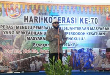 Peringatan Hari Koperasi ke 70 di Auditorium, Bencoolen Mall, Selasa (1/8/2017)