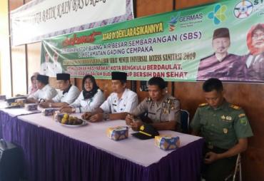 Deklarasi Stop Buang Air Besar Sembarangan