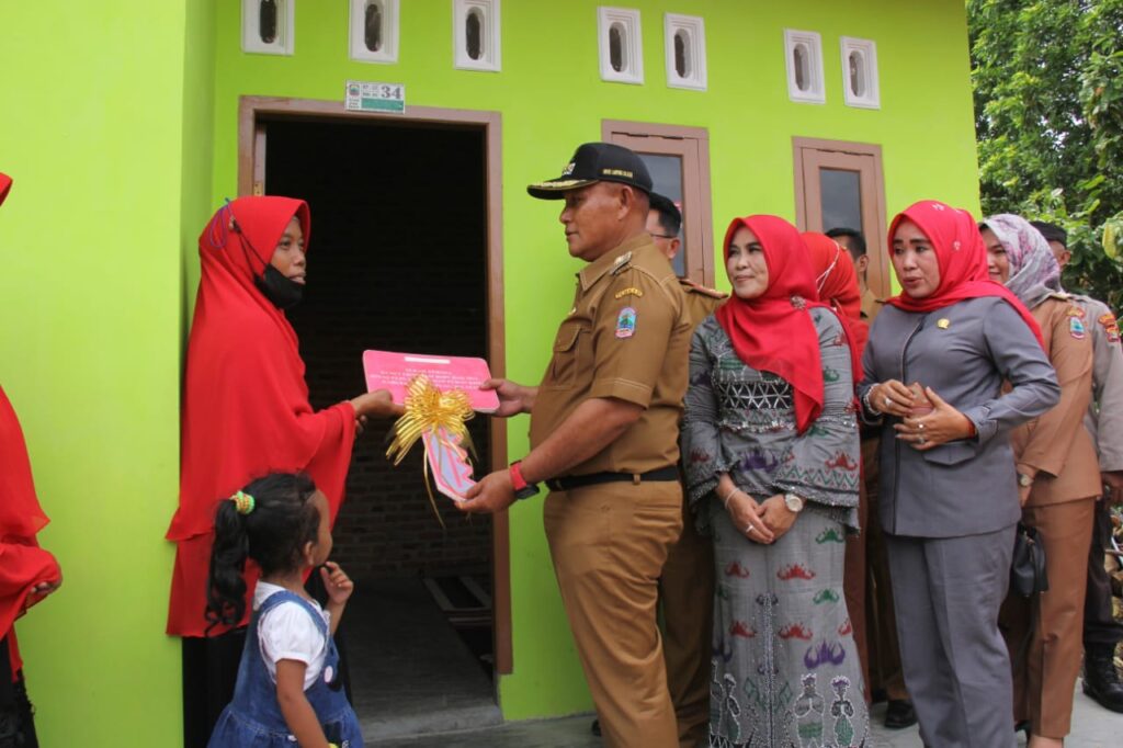 72 Unit Program BSPS Di Kecamatan Natar Dan Jati Agung Diresmikan Bupati Nanang