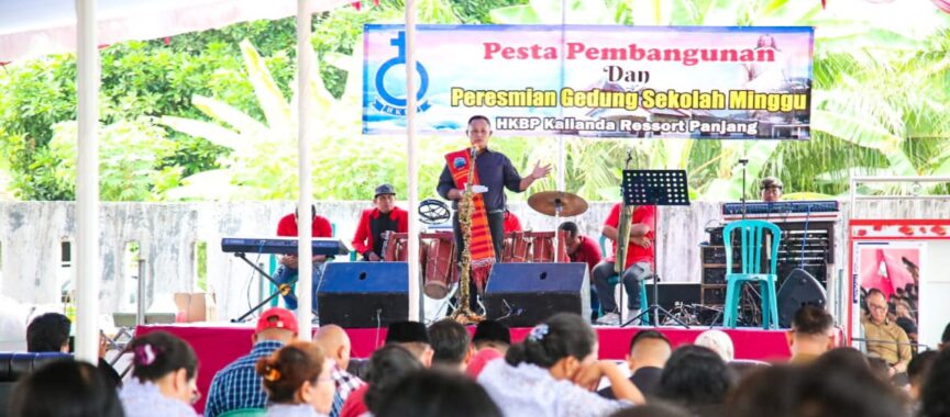Pembangunan Gereja HKBP Kalianda, Nanang Ermanto Janji Bantu Rp200 Juta