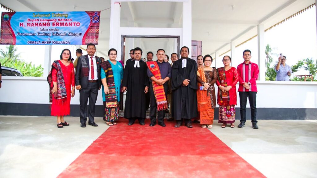 Pembangunan Gereja HKBP Kalianda, Nanang Ermanto Janji Bantu Rp200 Juta