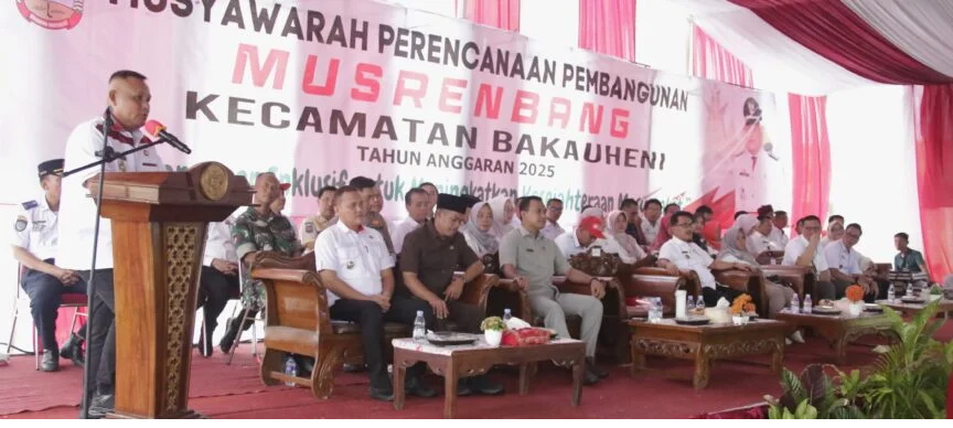 Anggota DPRD Lampung Selatan Deden dan Sadide Hadiri Musrenbang Kecamatan Bakauheni