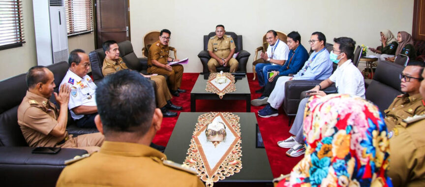 Tingkatkan Pelayanan Bandara, Bupati Lampung Selatan Terima Audiensi PT Angkasa Pura II