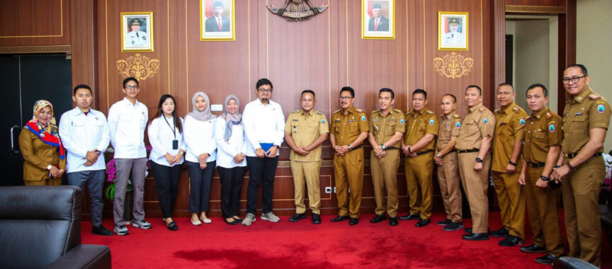 Bersama BPK RI Perwakilan Provinsi Lampung, Bupati Nanag Ikuti Exit Briefing