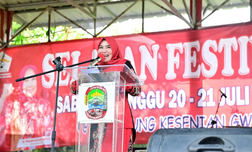Sekda Lampung Selatan Buka Selatan Fesfival 2024, Ajang Seniman Unjuk Gigi 
