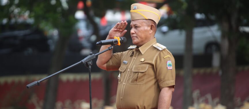 Bupati Lamsel Nanang Pimpin Apel Perdana Tahun 2023