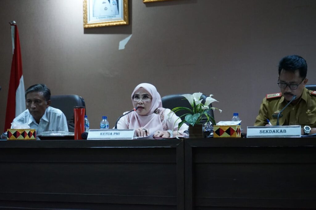 Persiapan JUMBARA PMR Tingkat Nasional, Pemkab Lampung Selatan Adakan Rapat  