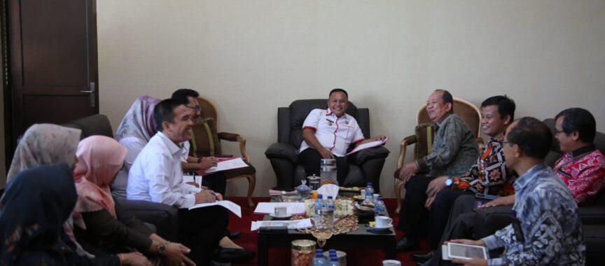 Audiensi Pengadilan Tinggi Agama Provinsi Lampung, Nanang : Perkuat kerja sama Pemda Dengan Lembaga Peradilan