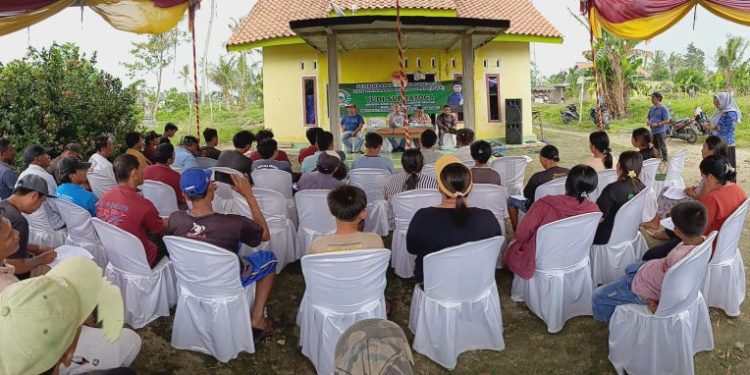 Gelar Sosialisai IPWK di Desa Tridarmayoga, Yudi Suprayoga : NKRI Harga Mati