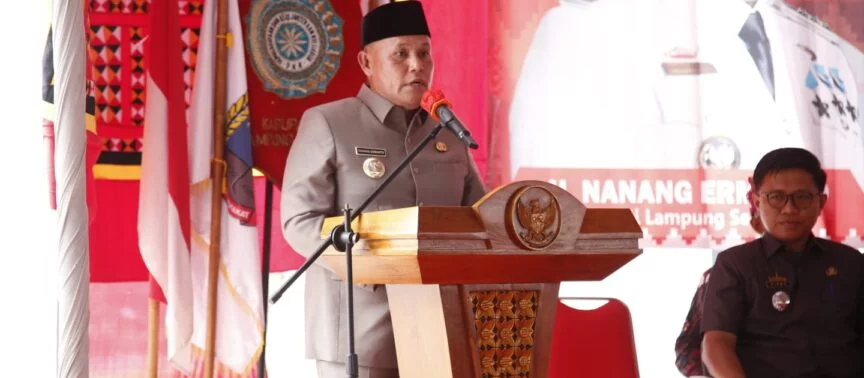 Bupati Nanang Lantik 5 Kepala Desa di Kecamatan Kalianda
