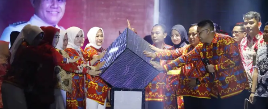 Lampung Selatan Expo 2024 Resmi Dibuka, Pesta Kembang Api Meriahkan Pembukaan 