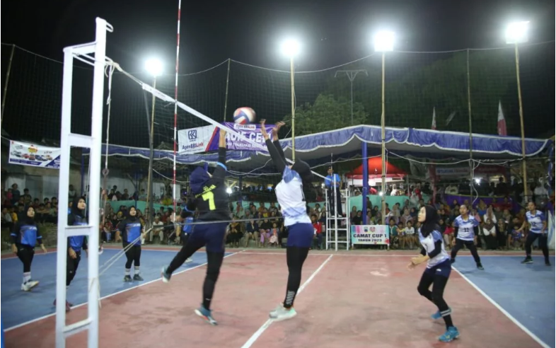 Tournamen Volly Camat Cup 2023 di Palas Resmi Ditutup Oleh Bupati Nanang Ermanto