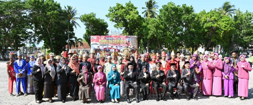 Beri Pesan Untuk Pemuda, Pandu Kesuma Dewangsa Pimpin Upacara Hari Sumpah Pemuda Ke-96 