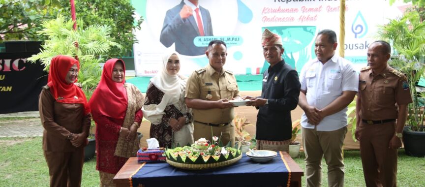 Hadiri Peringatan HAB Kemenag ke-77, Bupati Nanang Ajak Jaga Kerukunan Umat