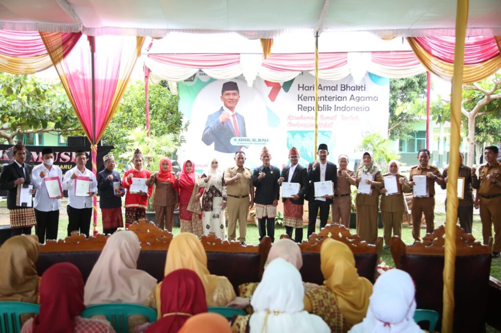 Hadiri Peringatan HAB Kemenag ke-77, Bupati Nanang Ajak Jaga Kerukunan Umat