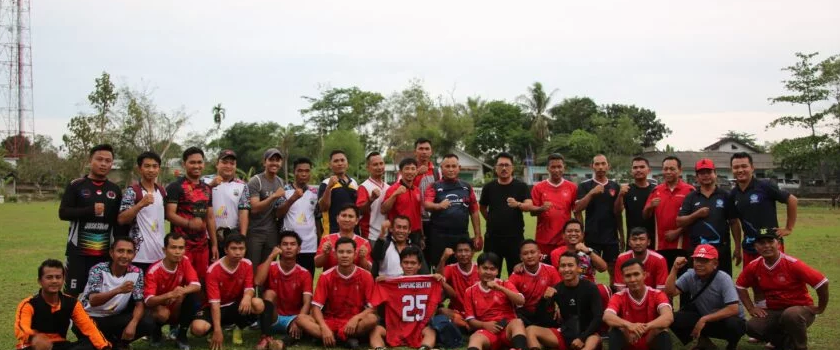 Taklukan Disdik Palas FC, Tim Bupati Nanang Red Brothers FC Unggul 4-0 