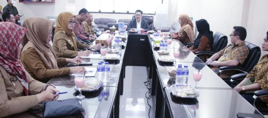 Bersama BPK Provinsi Lampung, Pemkab Lampung Selatan Gelar Entry Meeting 