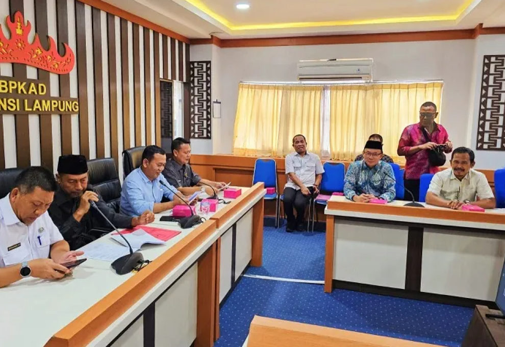 Kunjungan Konsultasi, DPRD Lampung Selatan Sambangi Pemerintah Provinsi Lampung