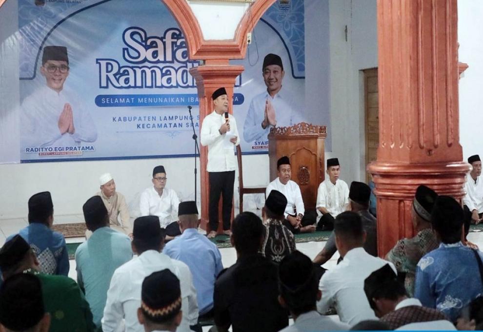 Wabup Syaiful Safari Ramadhan Di Masjid Al Jihad, Jadi Ruang Dialog Pemerintah Dan Masyarakat 