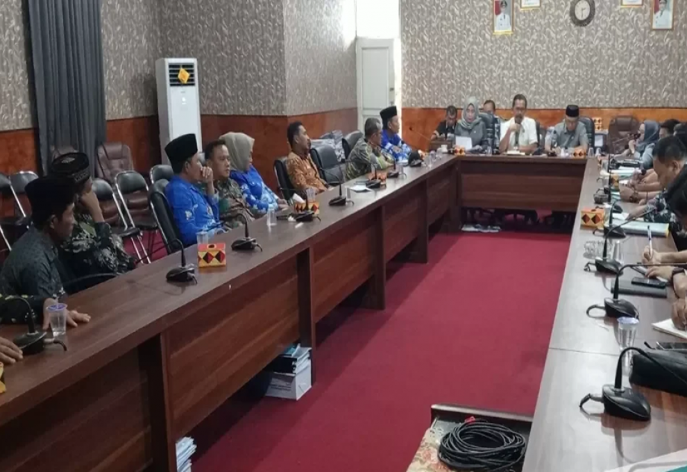 Komisi I DPRD Lamsel Gelar RDP Rencana Perpindahan 9 Desa Di Kecamatan Jati Agung, Ke wilayah Bandar Lampung
