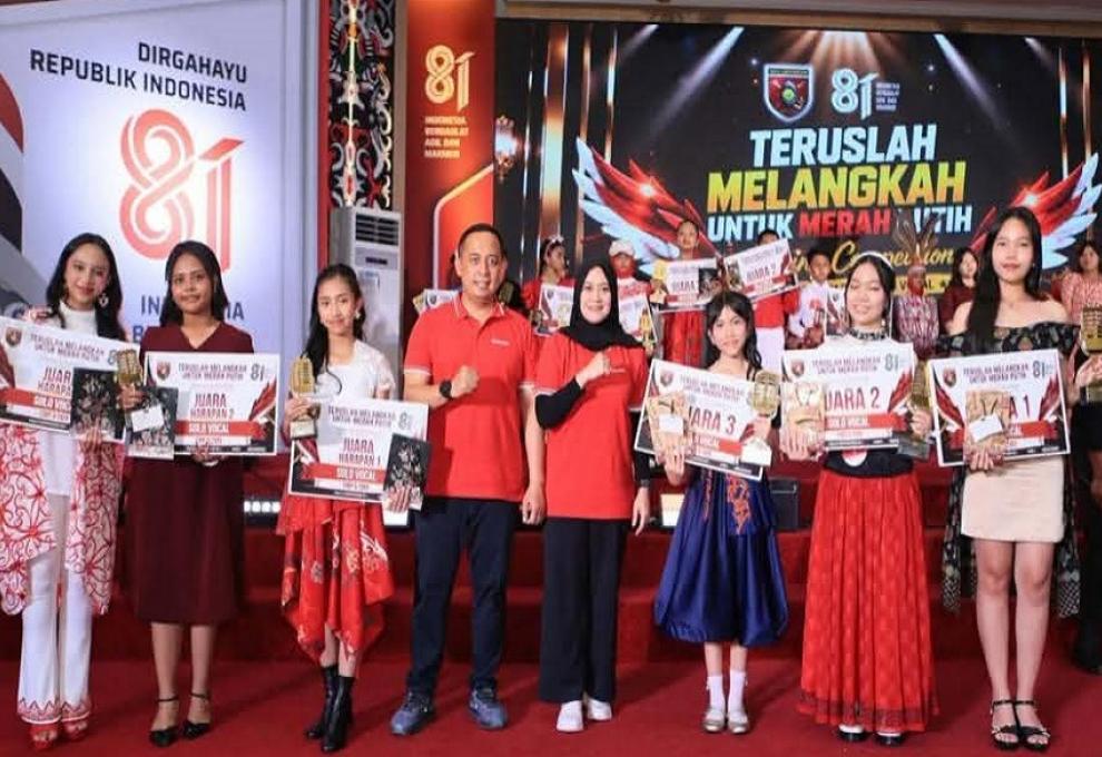Mayjen Krido Pramono Rayakan HUT ke-81 RI Lewat Panggung Musik “Teruslah Melangkah untuk Merah Putih”