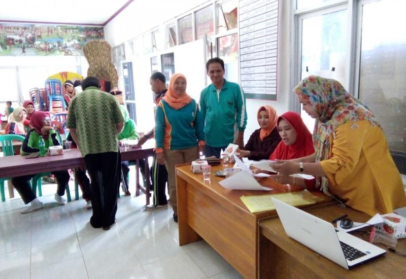 Sosialisasi kesehatan oleh Puskesmas Lubuk Durian Di Desa Magelang