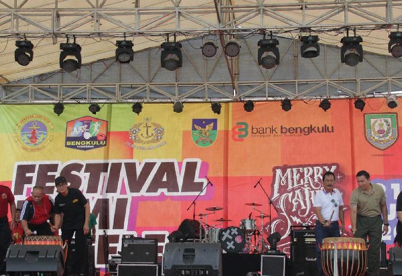 Pembukaan Festival Bumi Rafflesia, Jumat (21/07/2017).