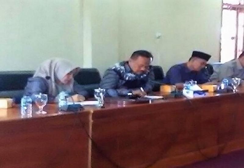 Hearing Anggota Komisi I DPRD Kota Bengkulu, Selasa (08/08/2017)