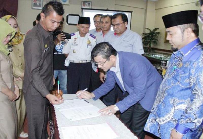 Penandatanganan nota kesepakatan (MoU) dengan PT. Cemindo Gemilang