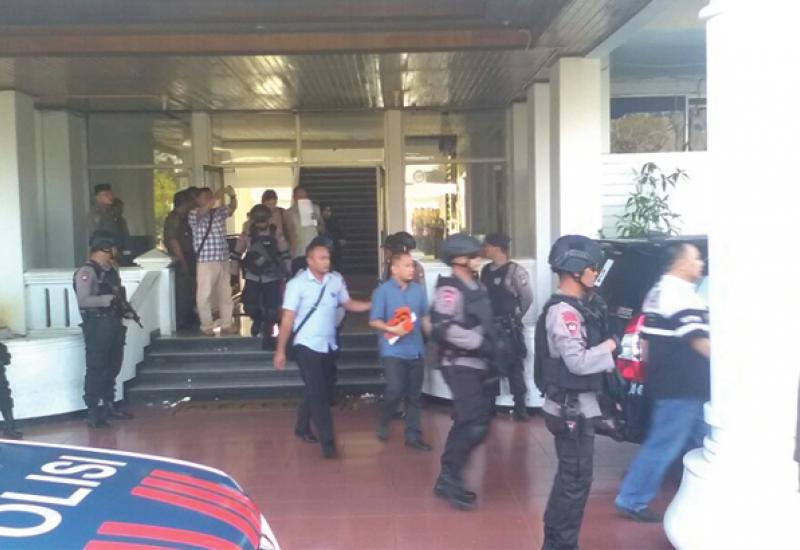 Rekontruksi yang digelar KPK di Bengkulu