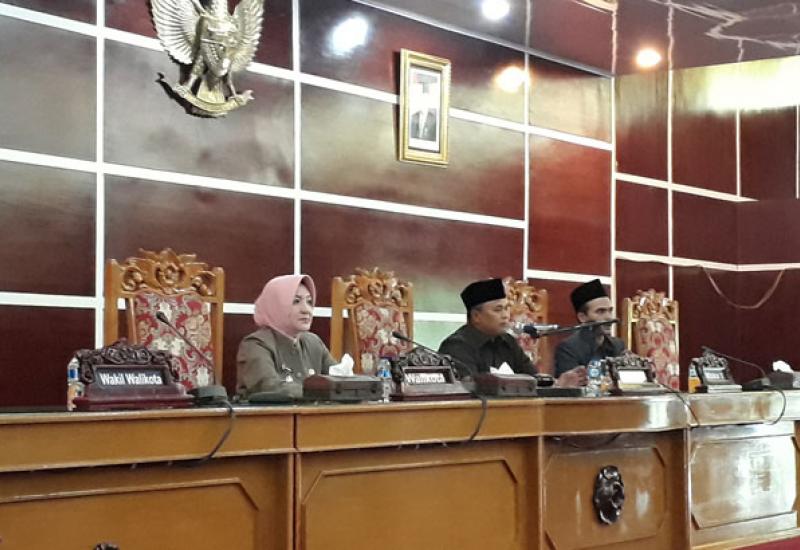 Rapat Paripurna Istimewa DPRD Kota Bengkulu Ke 29 masa sidang II Tahun 2017, Senin (28/08/2017)