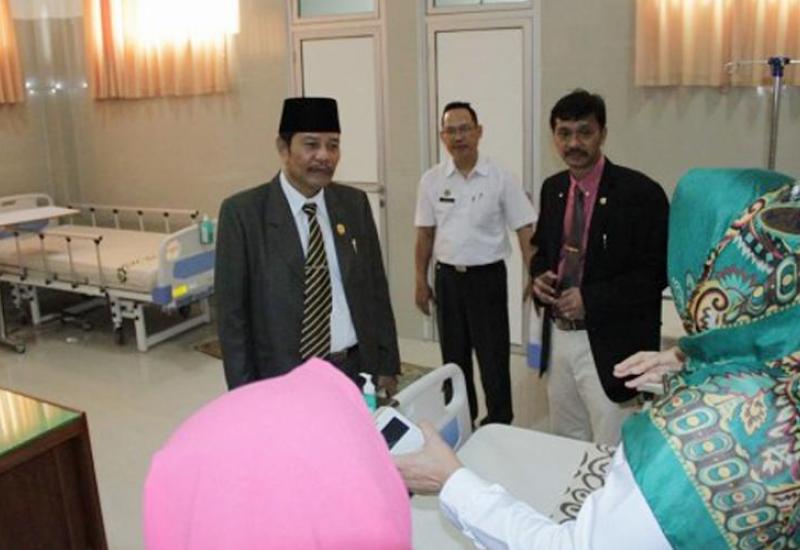 Kunjungan Wakil Ketua I Edison Simbolon dan Wakil Ketua II Suharto DPRD Provinsi Bengkulu, mengunjungi RSUD Kota Bengkulu dan Kantor Pemadam Kebakaran Kota Bengkulu