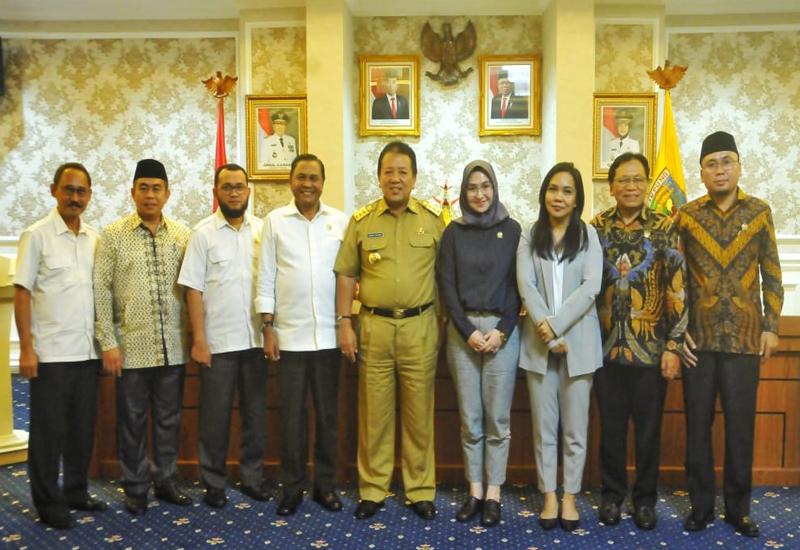 Gubernur Arinal Sambut Kunjungan Komite II DPD RI