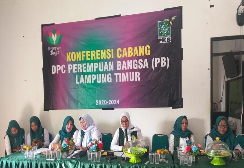 Konferensi DPC Perempuan Bangsa Lampung Timur