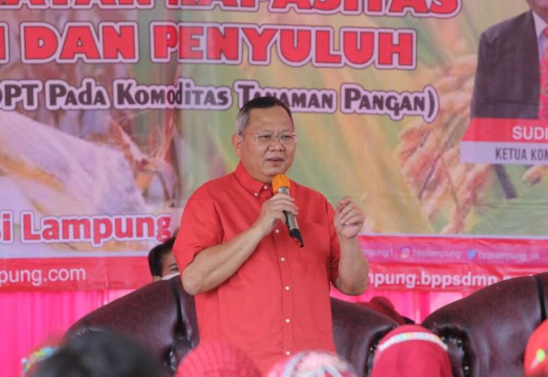 280 Petani dan Penyuluh Mengikuti Bimtek di Kecamatan Ketapang, Ini Kata Nanang