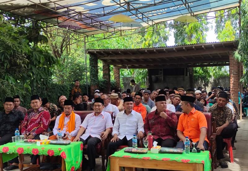 Nanang Menghadiri Halal Bihalal PKS