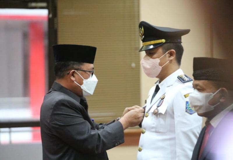 Sekda Thamrin Lantik Lima Pejabat Eselon III