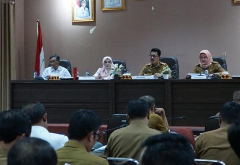 Persiapan JUMBARA PMR Tingkat Nasional, Pemkab Lampung Selatan Adakan Rapat  