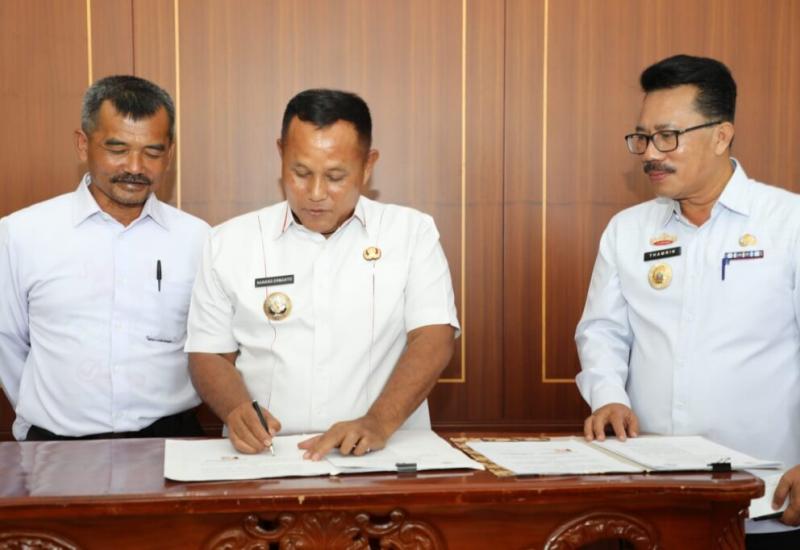 Pemkab Lampung Selatan Jalin Kerja Sama Dengan Koperasi Pertanian SJSB