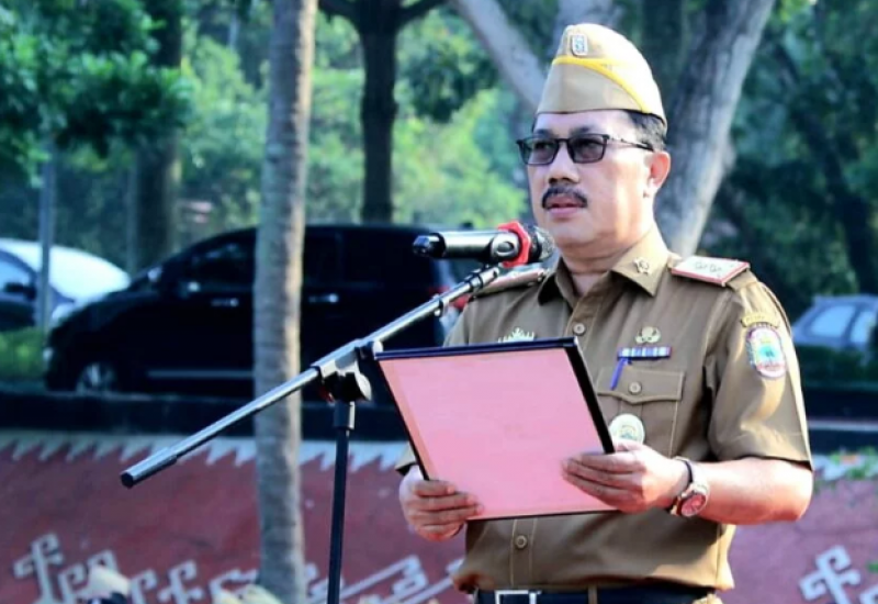 Pimpin Apel, Sekdakab Thamrin Minta ASN Sukseskan Jumbara PMR Nasional 2023