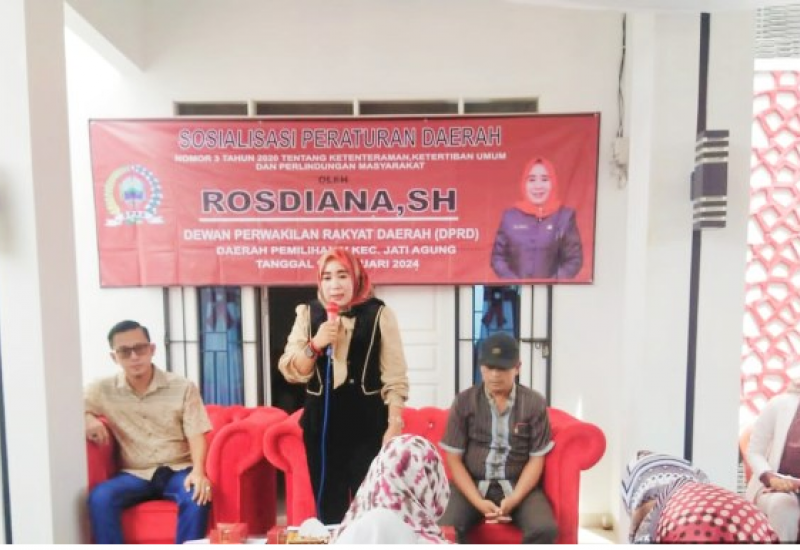 Ketua Komisi III Rosdiana Ajak Masyarakat Jaga Ketenteraman dan Ketertiban Umum Jelang Pemilu 2024 