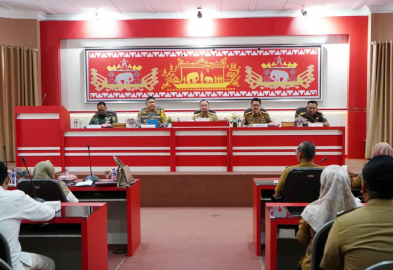 Coffee Morning, Forkopimda dan Pemkab Lampung Selatan Bahas Pengamanan Pilkada Sera Ketahanan Pangan