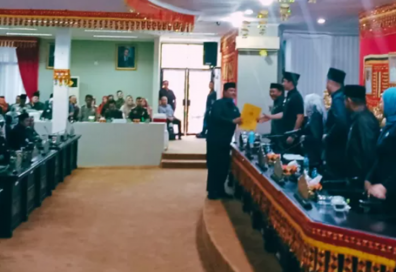 DPRD Lampung Selatan Gelar Paripurna, Sempat Tegang Terkait Anggaran Pokir