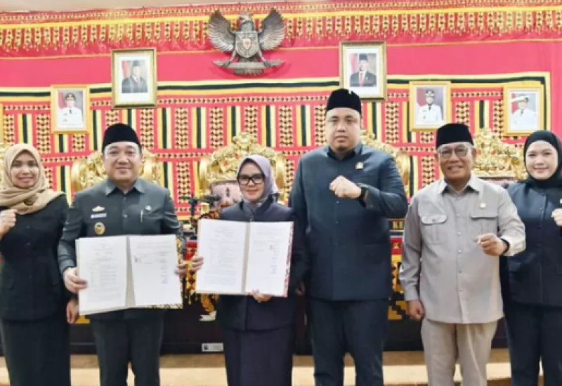 Rapat Paripurna, DPRD Lampung Selatan Sepakati KUA-PPAS Perubahan APBD 2025